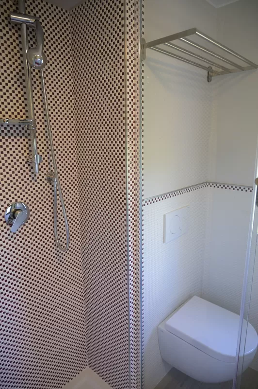 La doccia con il mosaico